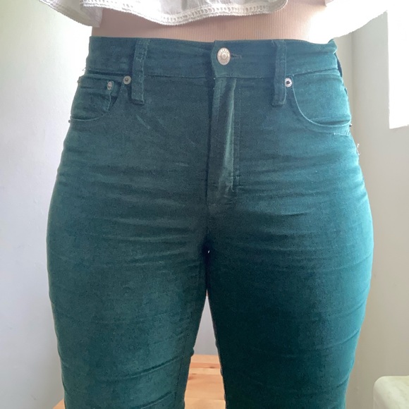 Green Velvet J Crew Jeans - Picture 6 of 13